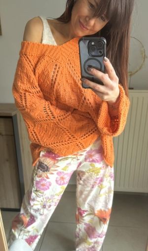 Pull Silvyane Orange