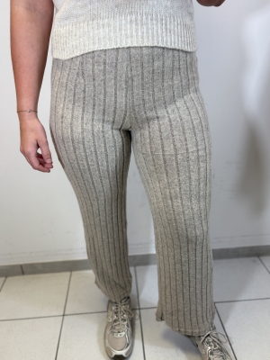 Pantalon Giulia Gris