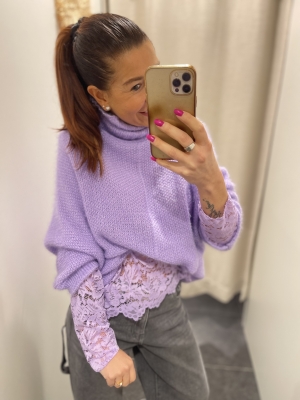 Top Capucine Mauve