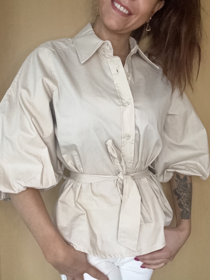 Chemise Danaelle Beige