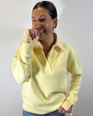 Pull Col chemise Béryl