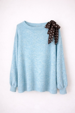 Pull Charlotte Bleu