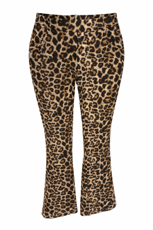 Pantalon léopard Léona foncé