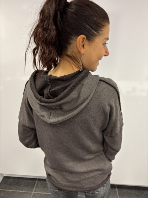 Pull Cassie Brun Foncé