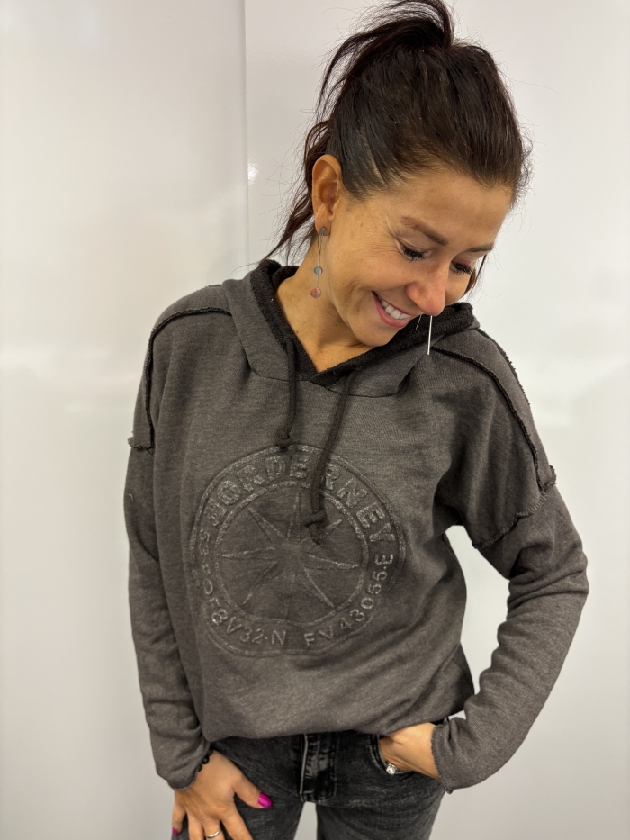 Pull Cassie Brun Foncé