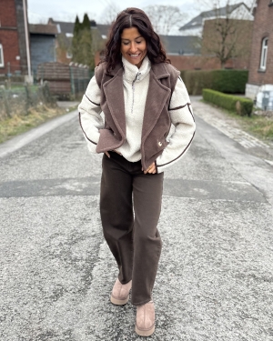 Veste Romy Brune
