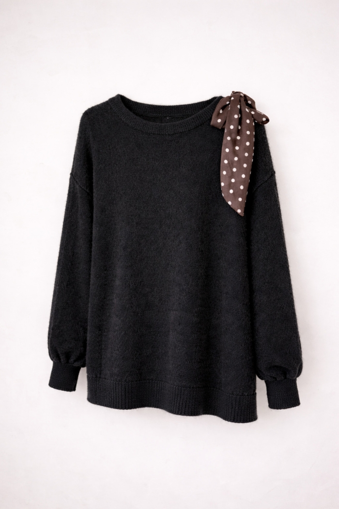 Pull Charlotte noir