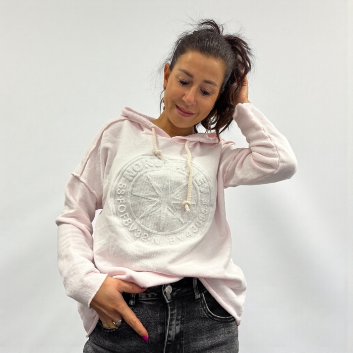 Pull Cassie Rose Pâle