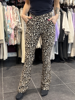 Pantalon Léopard Léona clair