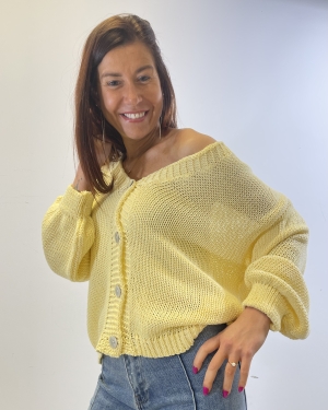 Pull Opaline Jaune