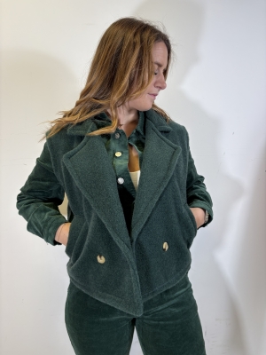 Veste Romy verte