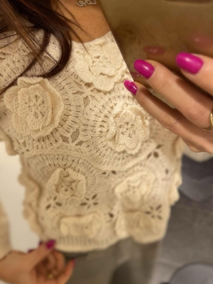 Pull Fleurette 