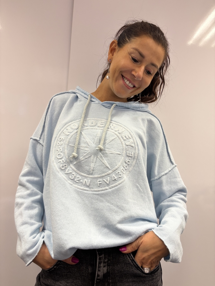 Pull Cassie Bleu clair