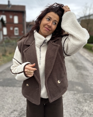 Veste Romy Brune