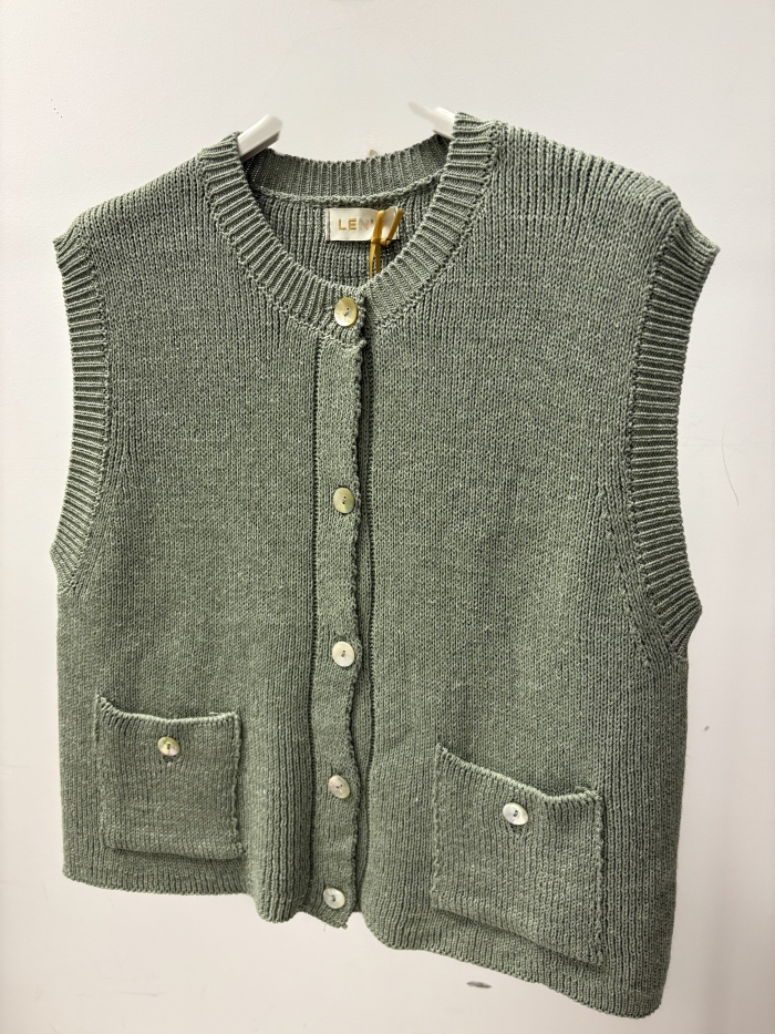 Pull sans manche Rita