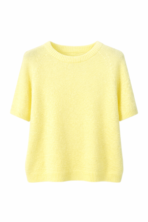 Pull Elise jaune clair