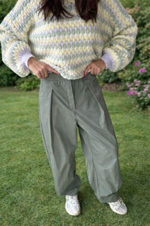 Pantalon Maëlle Kaki