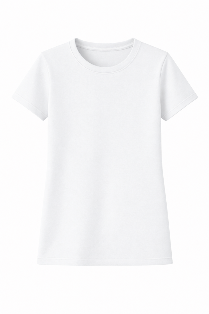 T-shirt performance uni blanc