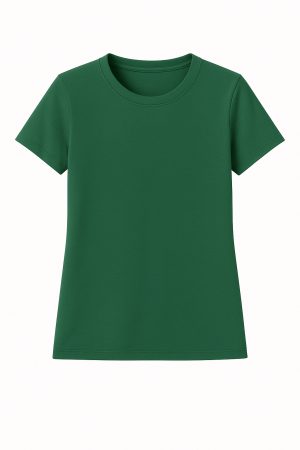 T-shirt performance uni vert